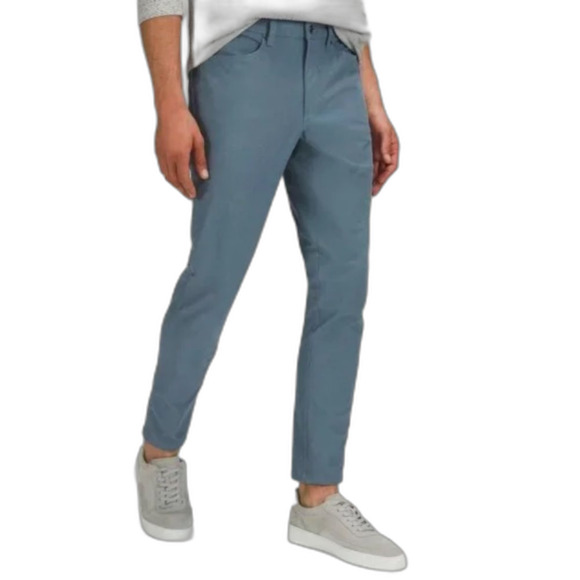 Lululemon Coastal Blue Men's ABC Trouser Woven Oull Straight Leg Pant Size 33